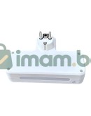 Щепсел 2500W с 2 гнезда, 2 x USB, 1 x USB-C FastCharge 20W